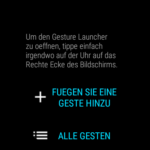 Wear Gesture Launcher Menü