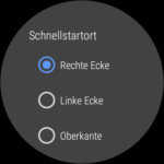 Wear Gesture Launcher Settings